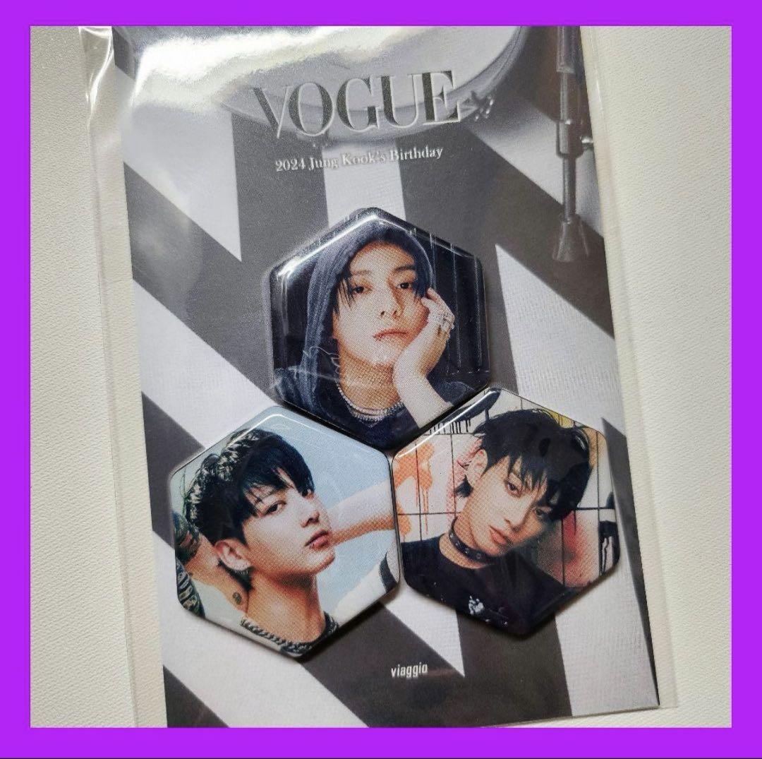 

[USED] BTS Jungkook VOGUE Magnet Postcard Masternim
