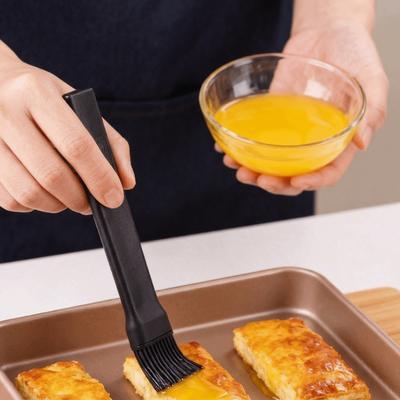 3PCS Split Design Silicone Oil Brush High-Temperature Non-Stick BBQ Brush Anti-Scalding Soft Bristles Pancake Brush Kitchen