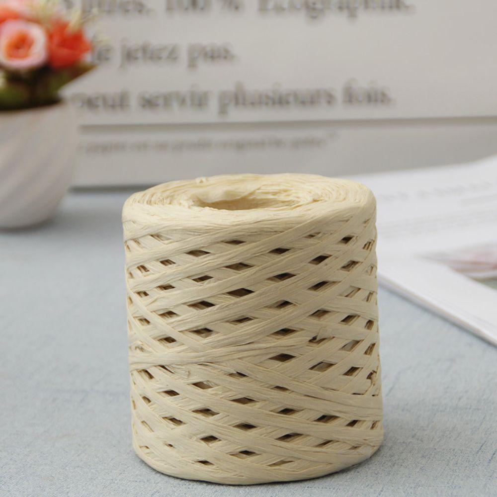 200m Used For Weaving Hats Lafite Braided Rope Packaging Tape Decorative Rope Manual