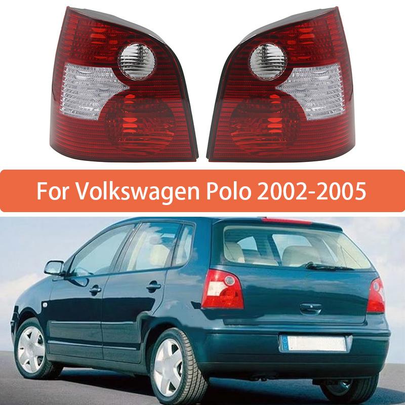 1Pc Tail Lamp For Volkswagen Polo 2002 2003 2004 2005 Rear Taillight Warning Light Reversing Light