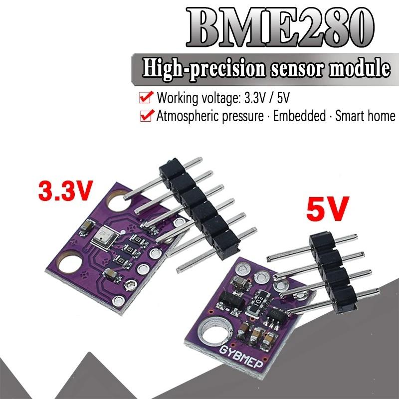 official GY-BME280-3.3 BME280 5V 3.3V Digital Sensor Temperature Humidity Barometric Pressure Sensor Module I2C SPI 1.8-5V