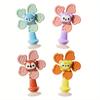 Suction Cup Spinner for Babies,Toddlers,ABS Resin Sensory Fidget Toy with 6 Colorful Grips,Travel Friendly Calming Toy for Airplane,Restaurant