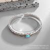 Men's Retro Carved Tang Grass Simple Versatile Bracelet