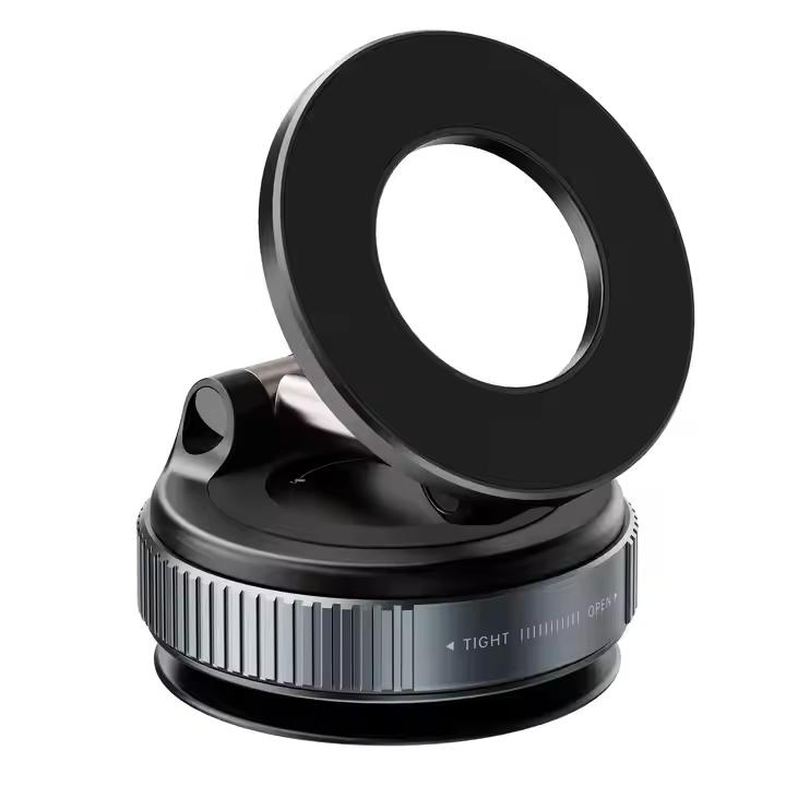 Phone Car Holder With Magnet Magnetic Vacuum Car Phone Holder I Vacuum Suction Magnetic Car Phone Holder Magnetic