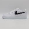 IF1686-101 Nike Air Force 1 Low '07 LX Metal Swoosh White Black (Women's)