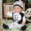 18 Inch Doll Winter Clothes Soft Fleece Cartoon Costume For Girl Dolls Simple Dressing Kids Play Fabric