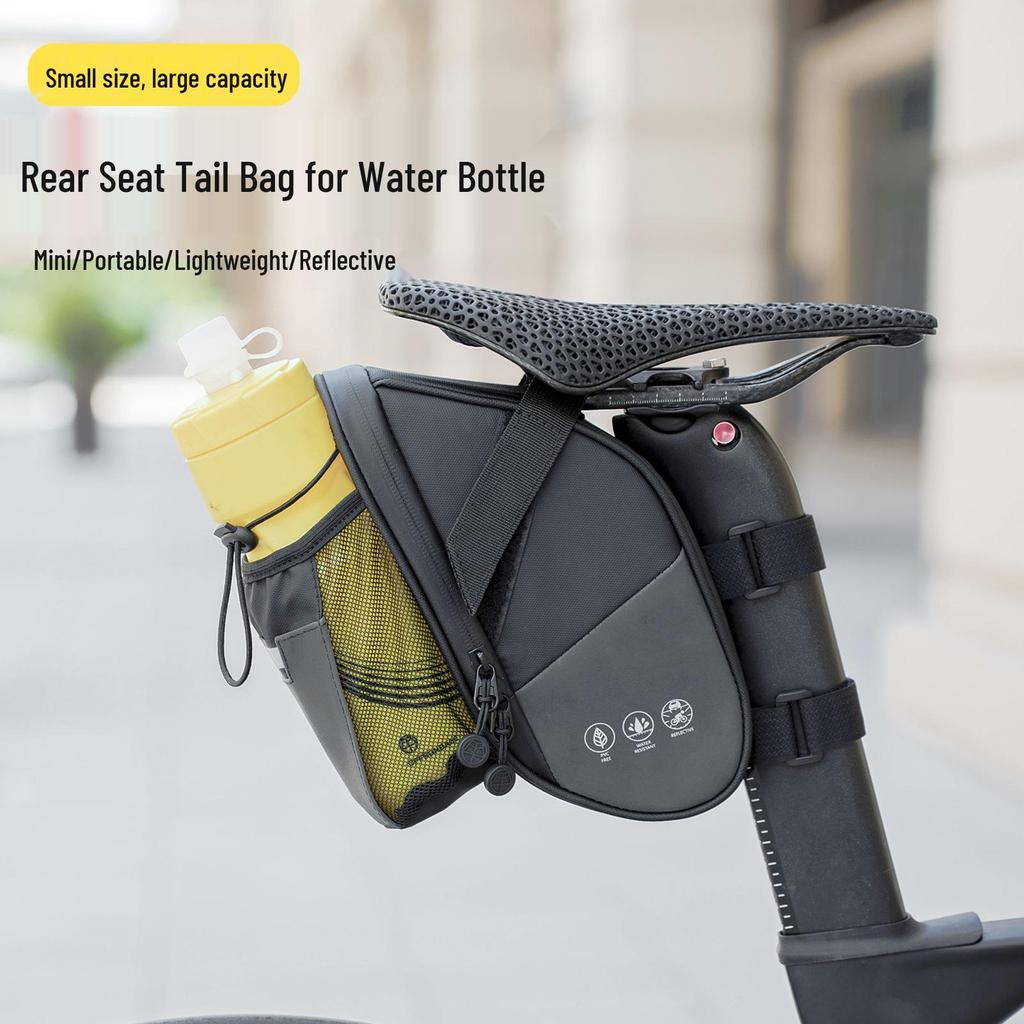 OFFBONDAGE Reflektif Bisiklet Su Şişesi Arka Koltuk Çantası