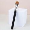 1pc Upgraded Version DM-191 Flat Round Ultra-Thin Makeup Brush For Professional Foundation And Concealer Contouring