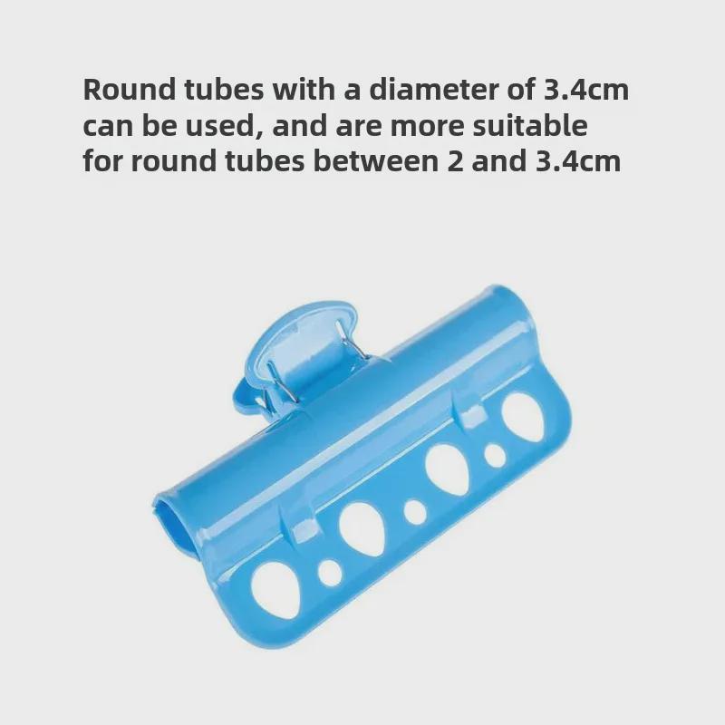 Windproof Clothes Drying Rod with Large Clip Hangers