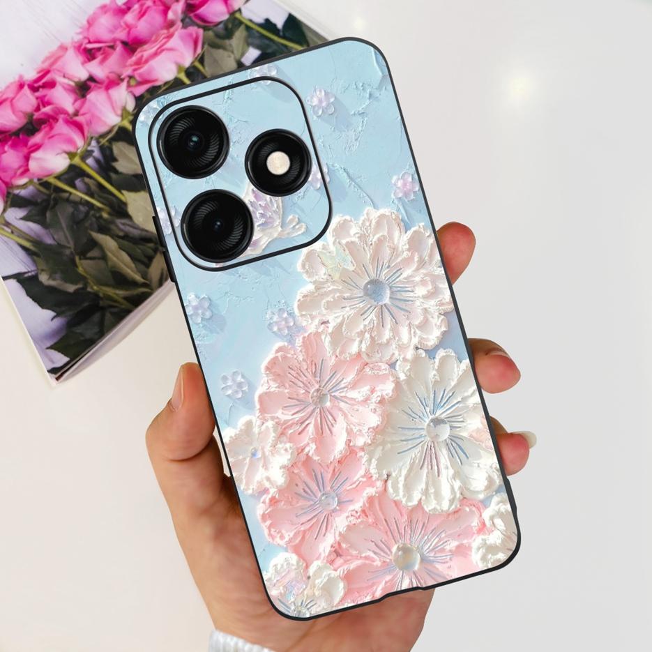 For Tecno Spark 20C Case BG7n BG7 Stylish Painted Cover Soft TPU Matte Phone Case For Tecno Spark 20 Pro Plus Spark20 20C Bumper