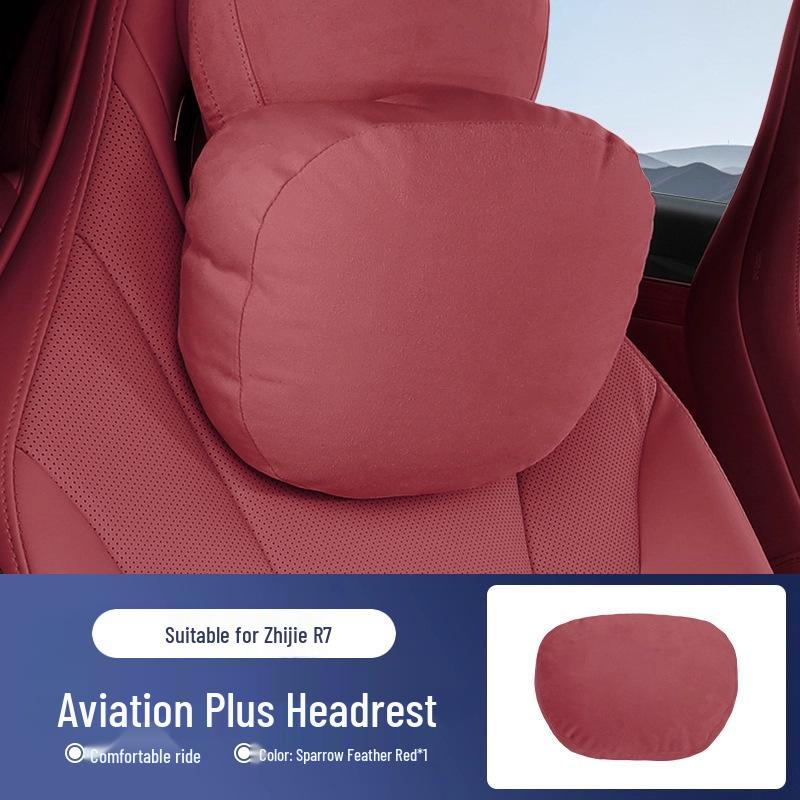 

Zhiji R7/S7 Headrest Neck Support Pillow - Comfortable, Breathable Car Seat Cushion