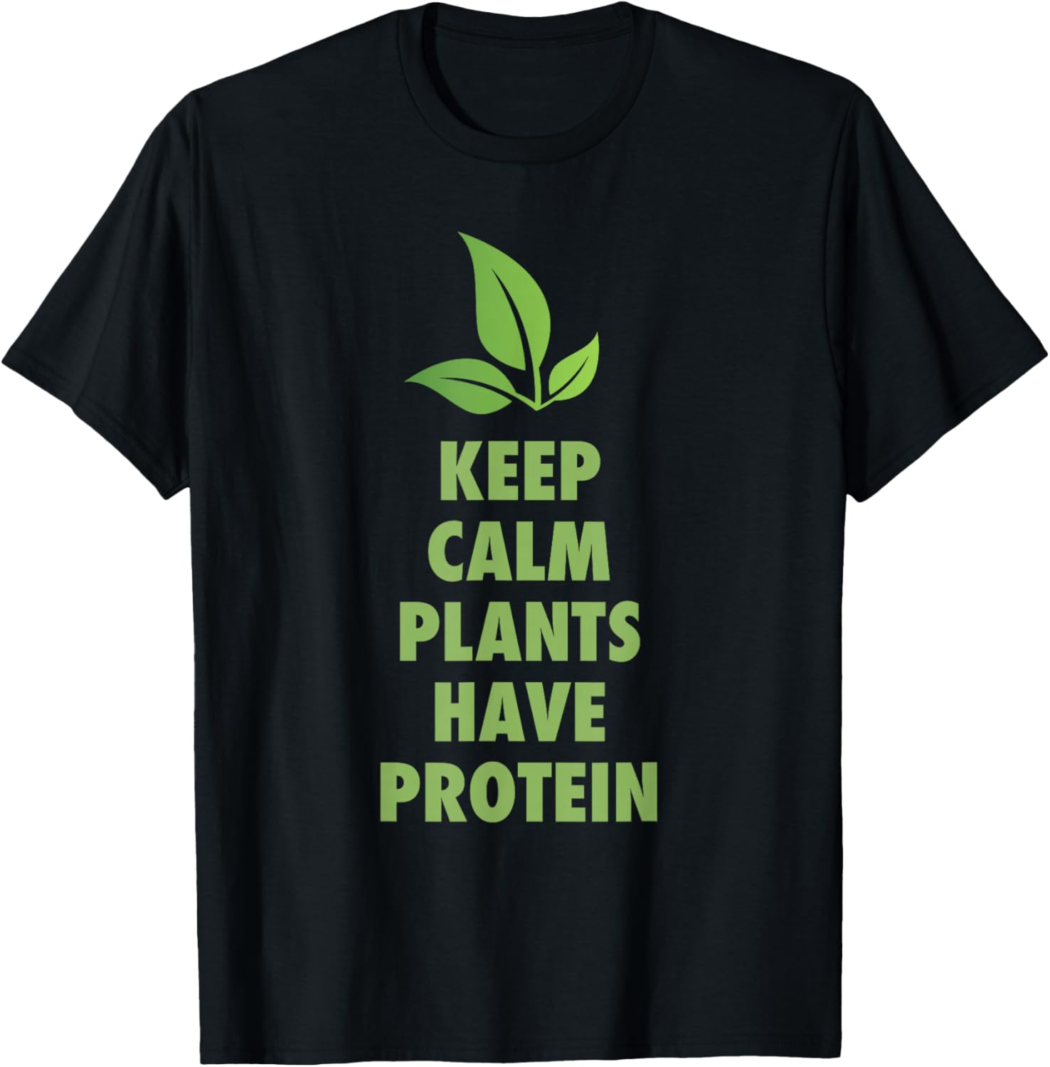 Stay Calm Plants Funny Gift Fun T-Shirt Unisex T-Shirt S