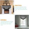 Reusable Halloween Lace Curtain Black Gothic Bat Tablecloth Halloween Bat Door Curtain  Home Decor