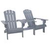 VidaXL Garden Chair Adirondack Solid Fir Wood Grey