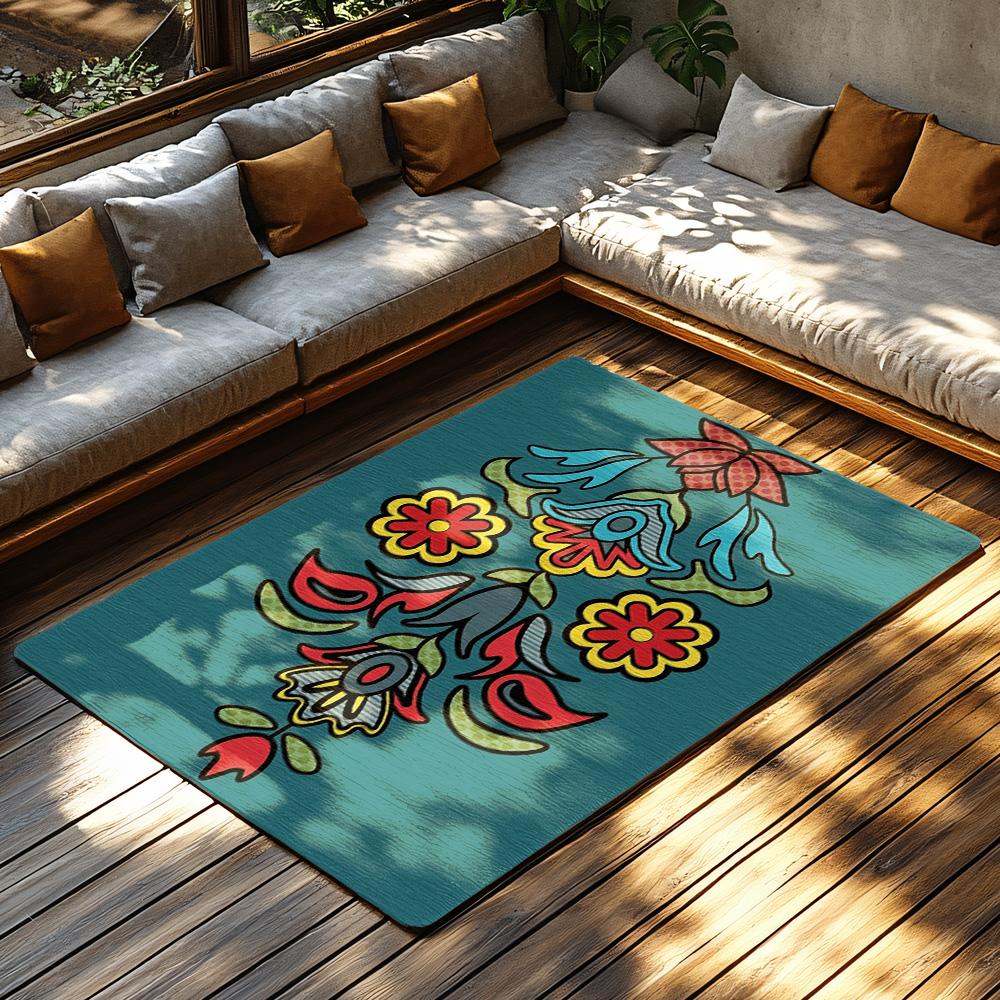 Stylish Door Mat Indoor Outdoor Rug Washable Entrance Carpet Floor Decor Welcome Home Farmhouse Modern Abstract Pattern Design N