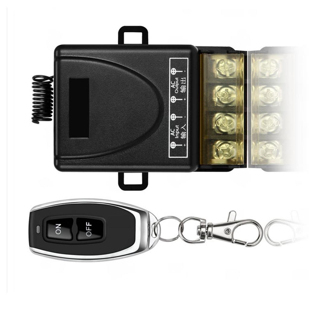 Wireless Remote Control Switches 433MHz 220V 30A Car Motorcycle Circuit Modification Equipment Lights Switches Easy Use