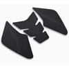 LEDISHUN Traction Pad Street Bike Kit for Suzuki GSX-8S (2023~) and GSX-8R (2024~) 8BL-EM1AA Tank Pads (Black, Left, Middle, Right, Bottom, Set of 5)