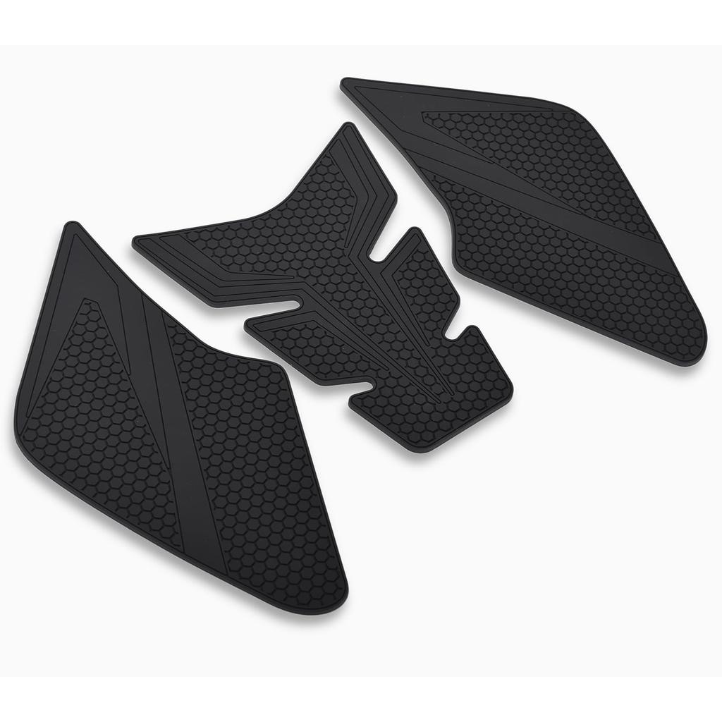 LEDISHUN Traction Pad Street Bike Kit for Suzuki GSX-8S (2023~) and GSX-8R (2024~) 8BL-EM1AA Tank Pads (Black, Left, Middle, Right, Bottom, Set of 5)