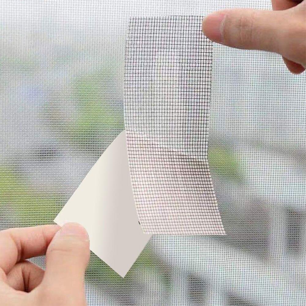 1PC Durable Self Adhesive Screen Repair Tape, Window Mesh, Screen Repair Mesh, Tear Proof, Mosquito Net,repairingbroken Holes