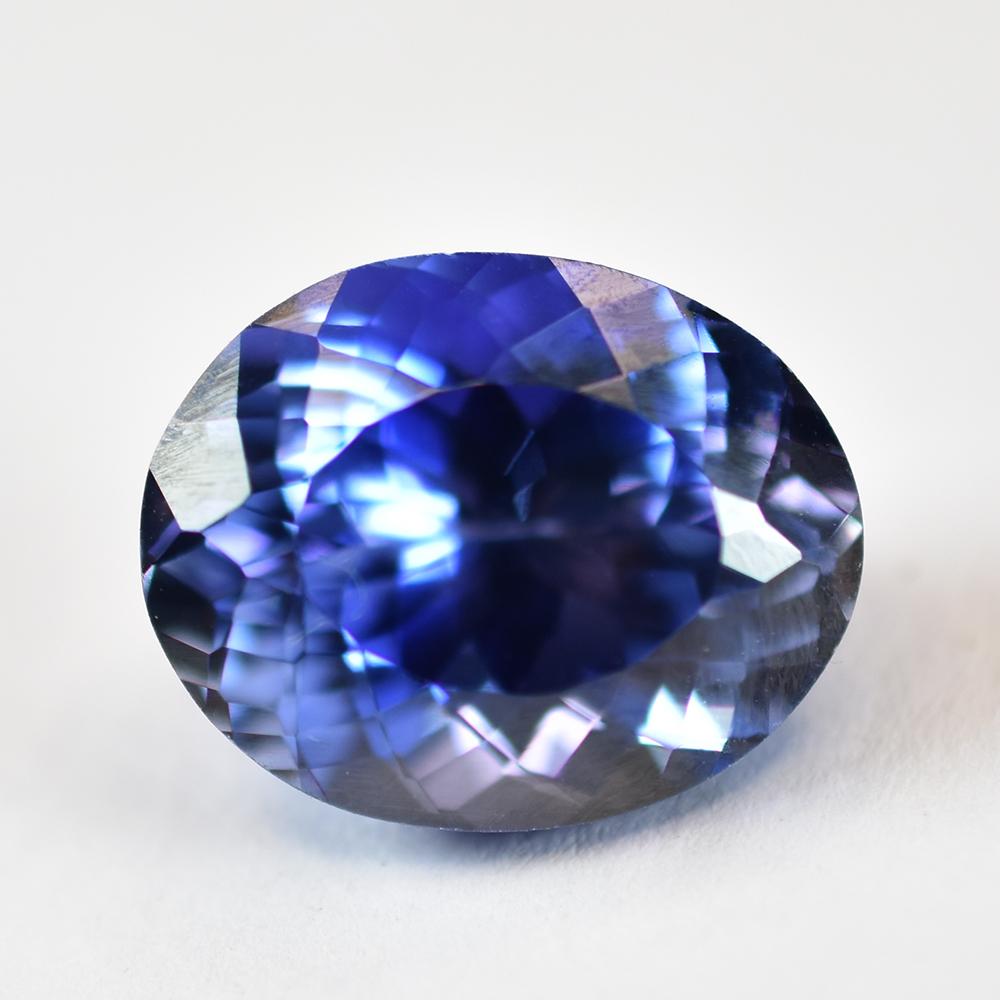 Blue SAPPHIRE Natural Certified 10.65 Ct OVAL Cut Loose Gemstone Perfect For Her