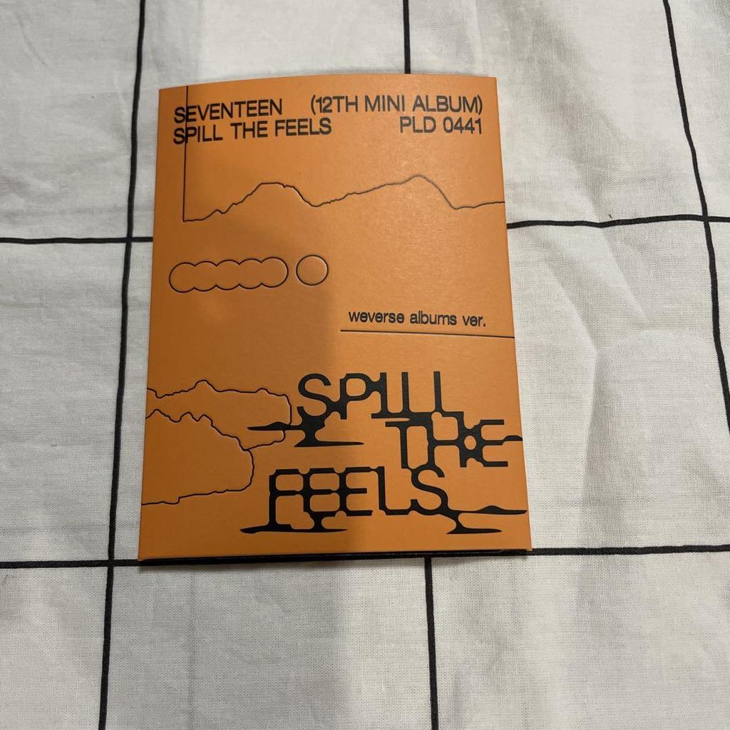 [USED] SEVENTEEN SPILL THE FEELS Weverse Album Wonwoo