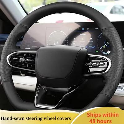 Auto-Lenkradbezug für Chery Omoda C5 5 FX -2024 Auto-Innenzubehör DIY Original-Lenkrad Geflochten