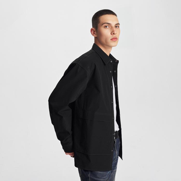 Comfortable Y2K Cargo Pocket Long Sleeve Casual Shirt Men shirts LMT009027206775K11000