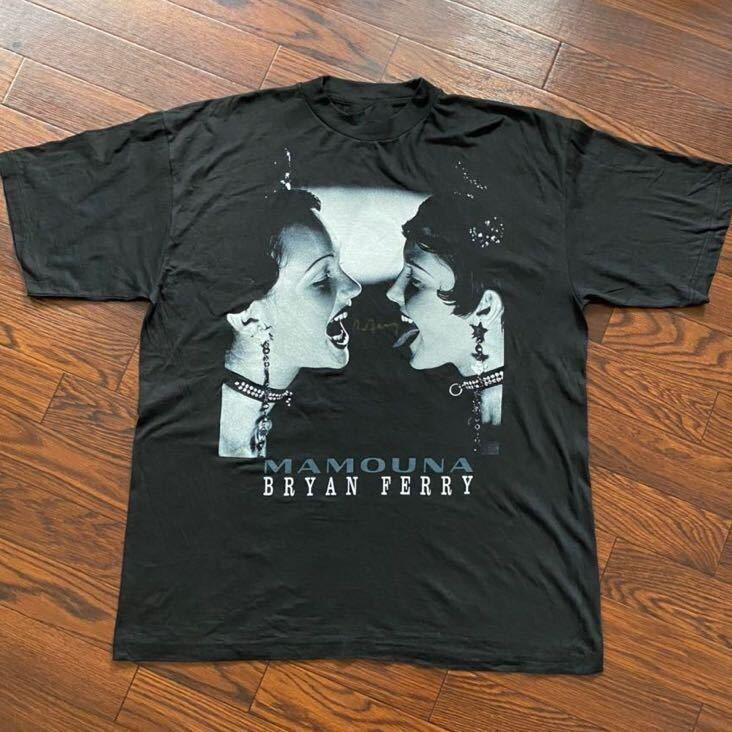 Vtg Bryan Ferry Mamouna Heavy Cotton Black T Shirt All Size For Men TR169 Unisex T-Shirt XXXXL