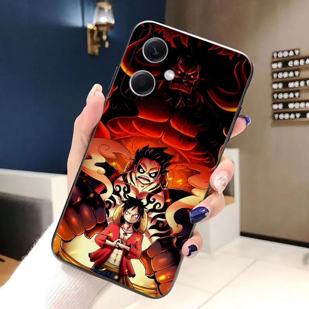 Anime One Piece Luffys Phone Case For Redmi Note 15 14 13 12 12S 11 11T 11S 10 9T 9 Pro Silicone Case Funda DIY Shell Capa Cover