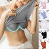 Adjustable Straps Sleeveless Solid Color Bra Vest Women Padded Sling Casual Bra Tank Top