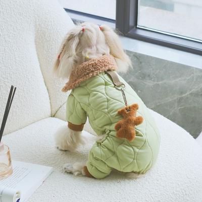 Thick-Warmed Dog Warm Clothes Lamb Wool Pet Plush Coat Fashion Pet Clothes For Small Medium Dog