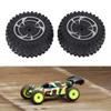 RC Car Rear Wheels Rubber Tire Tyre Plastic Hub 144016-2989 Replacement Parts Accessories
