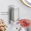 Wall-mounted Makeup Cotton Storage Box Easy Installation Cotton Swabs Holder  Office