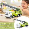 Model Simulation Transport Engineering Vehicle Telescopic Arm Boy's Educational Toy Car