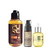 PURC Ensemble d'huiles de shampoing pour la croissance des cheveux, Essence de gingembre, Anti-perte de cheveux, traitements pour cheveux et cuir chevelu, produits pour hommes et femmes