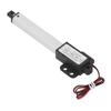 24V Electric Linear Actuator 75mm Stroke 70N Thrust 8mm/s Linear Motion Actuator with Reverse Polarity Switch for RV Motor Home