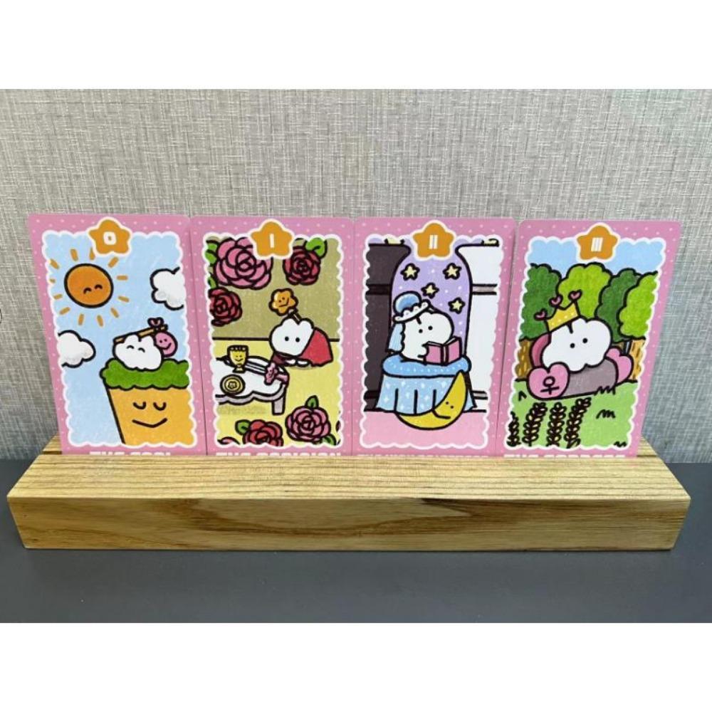 12x7cm Mokmok Chan Tarot 78 Pcs Cards Tarot Deck
