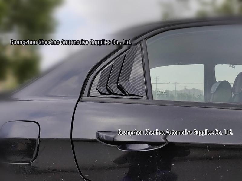 Mitsubishi Lancer Rear Window Louvers - Mustang Style Air Vent Trim