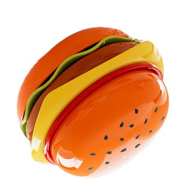 Dipping Bowls Soy Sauce Dish Able Hamburger Shape Small Appetizer Plates for BBQ Party Snack Dessert