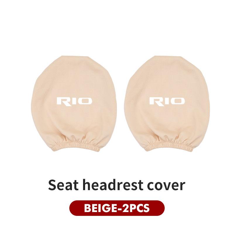 For KIA Car Seat Headrest Cover Protector Anti-slip Case Soul Spectra Niro Cadenza Sephia Carens Forte Stinger NI5