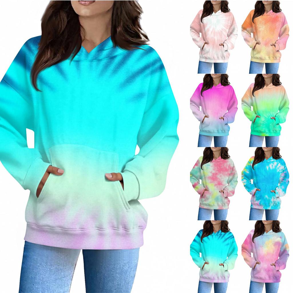 Women's Fashion Daily  Casual V-Neck Long Sleeve Printed Top