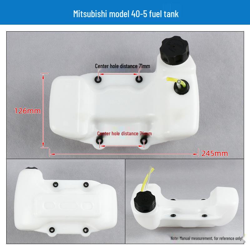 Lawn Mower & Chainsaw Fuel Tank for Blower, Brush Cutter, Trimmer - 139GX35 40-5 Oil Can Accessories