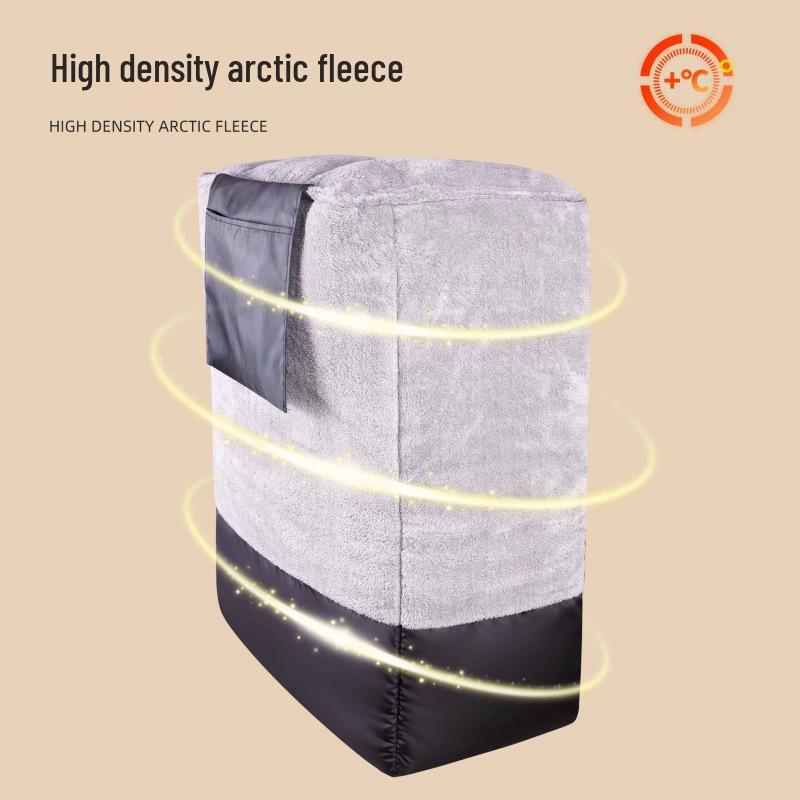 Electric Vehicle Windshield Winter Velvet Windproof Cover & Battery Motorcycle Knee Pads for Cold Protection