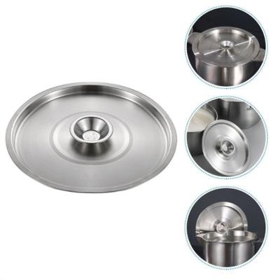 Durable Stainless Steel Pot Lids Universal Reusable Bowl Cover Cookware Lid