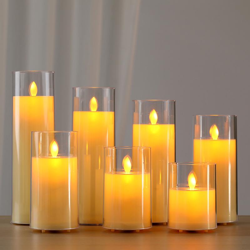 LED Flickering Candle Lamp for Weddings, Celebrations, and Concerts