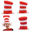 Party Dr Seuss Hat for Adult Friends Gathering Funny Top Cap Cosplay Costume Cap Prank Festive Party Accessory