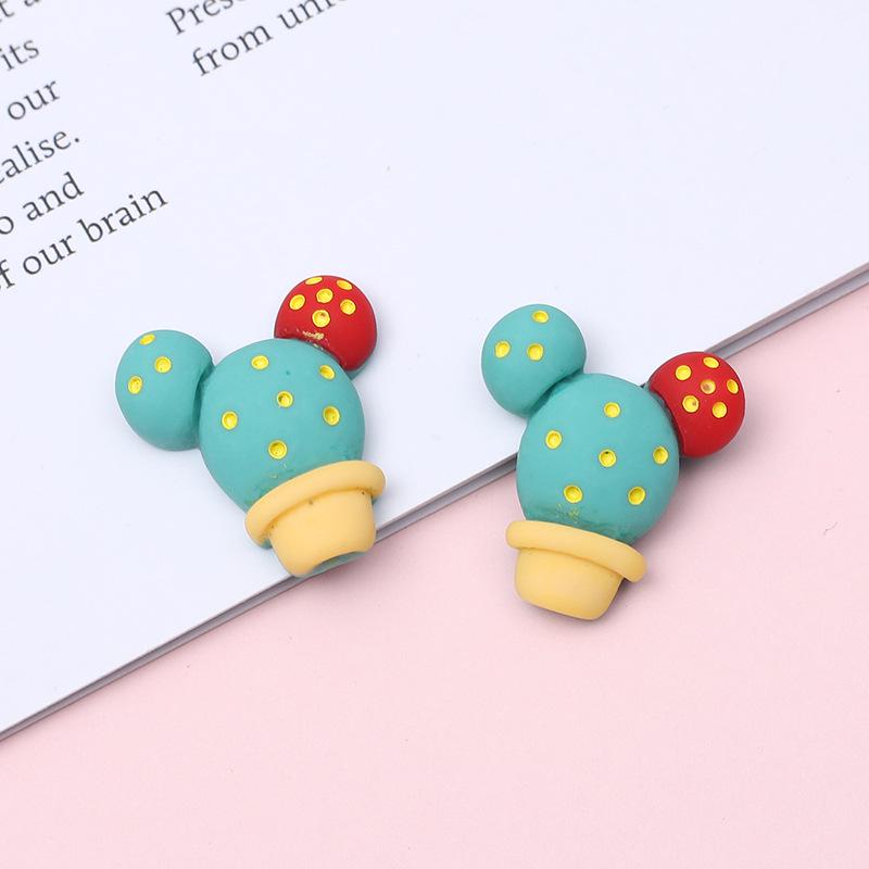 Popular Cartoon Elephant Cola Resin Stickers for DIY Phone Cases