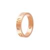 Icon Shiny 18K Rose Gold Diamond Ring Women Rings 152046-J8540-5702