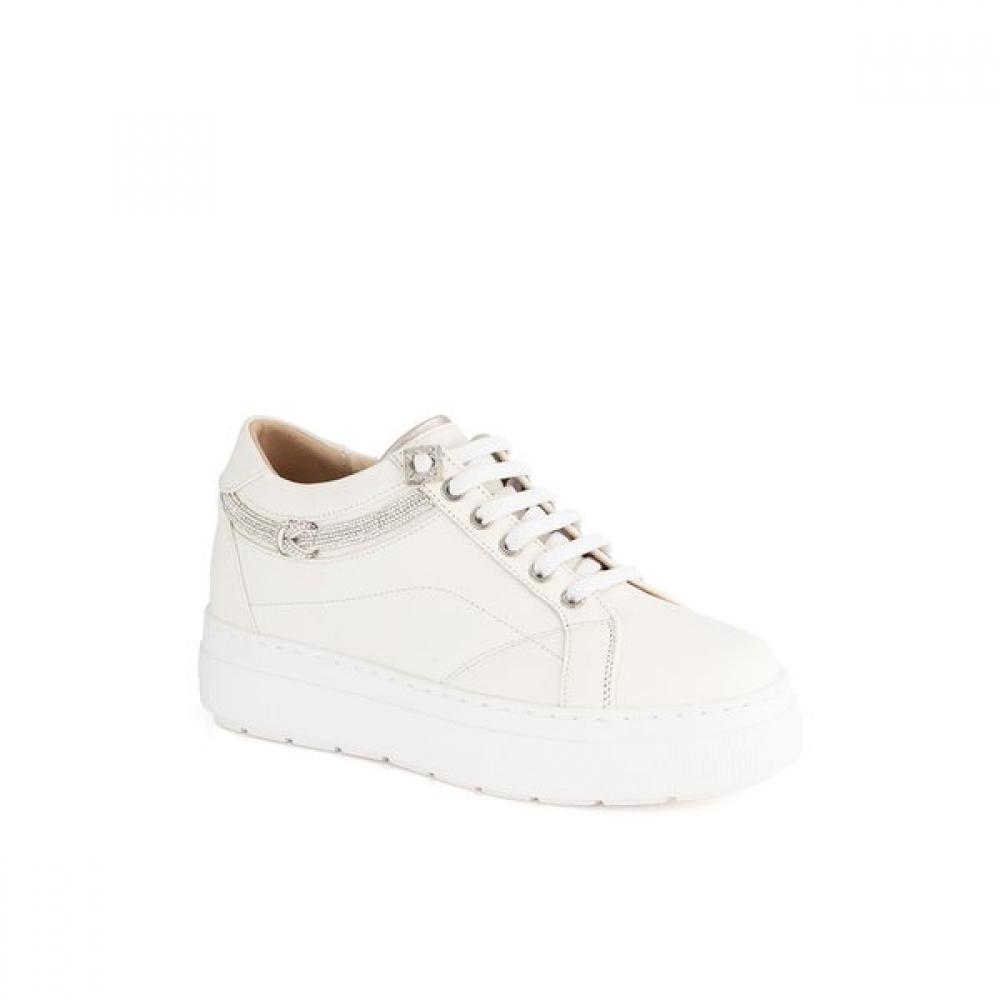 Daks Women 7cm Height Increasing Comfort Sneakers Dls601ga30 225/white (GA30)