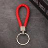Colorful Braided Faux Leather Keychains Car Key Rings with Metal Clip Perfect for Party Gifts & Seasonal Presents Adorable Keychains